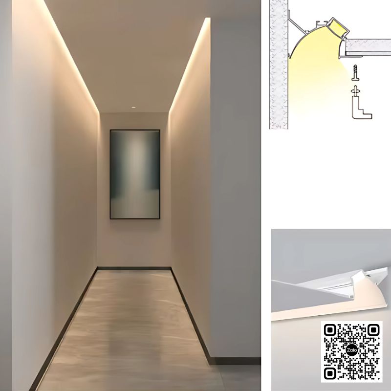 Thanh Nhôm Phào Chỉ LED – Lựa Chọn Hoàn Hảo Cho Không Gian Hiện Đại
